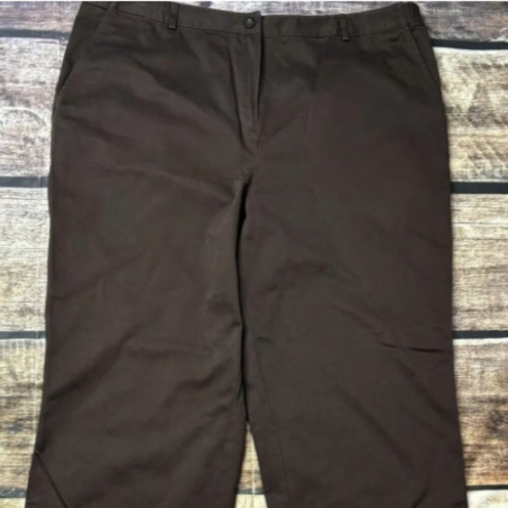 LL Bean Bayside Pants | Size 20 | Wrinkle‑Free Comfort Waist